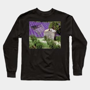 Little farmhouse in the provence, ruine. Long Sleeve T-Shirt